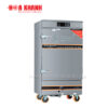 Tủ nấu cơm gas - điện 12 khay cảm ứng Vinaki VNK12K-GDB