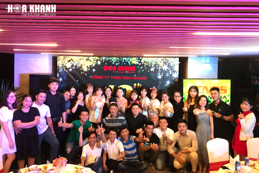 Tiệc Kỷ niệm 10 năm thành lập công ty Hoa Khanh